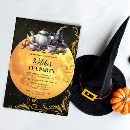 Invitación Witches Tea Fiesta
