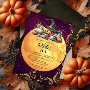 Invitación Witches Tea Fiesta