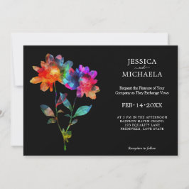 Invitación 🌈 With photo Petals & Pride 