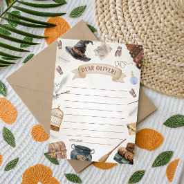 Invitación Wizard Time Capsule Card