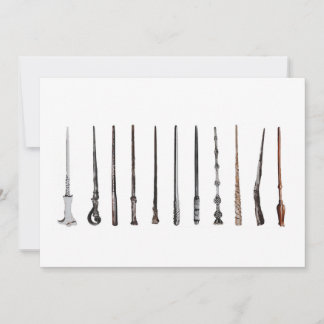 Invitación Wizard Wands