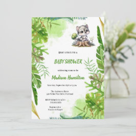 INVITACIÓN WOLF BABYSHOWER INVITATION