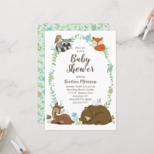 Woodland Animal Baby Shower