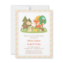 Woodland Creations Animal Baby Shower