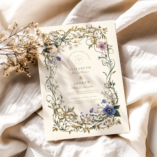 Invitación Woodland Fern Boda (Subido por el creador)