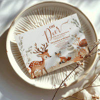 Woodland Oh Deer Forest Baby Shower