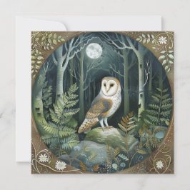 Invitación Woodland Owl