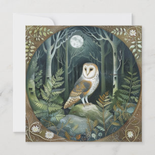 Invitación Woodland Owl