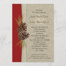 Woodland Pines Red Boda