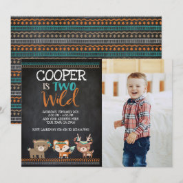 Invitación Woodland tribal