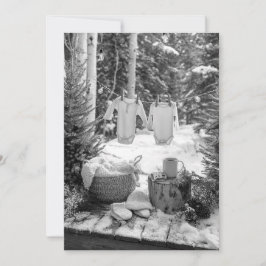 Invitación Woodland Whimsy Sprinkle | Tema Rústico