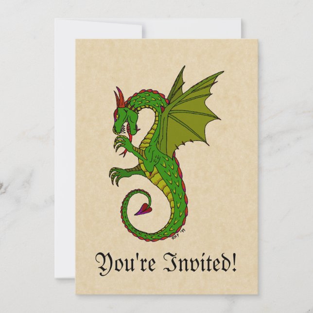 Invitación Wyvern (Anverso)