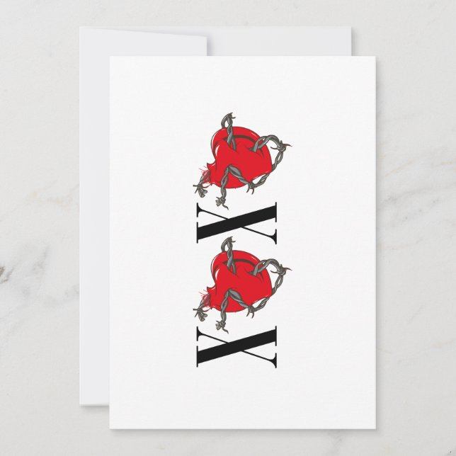 INVITACIÓN XOXO (Anverso)