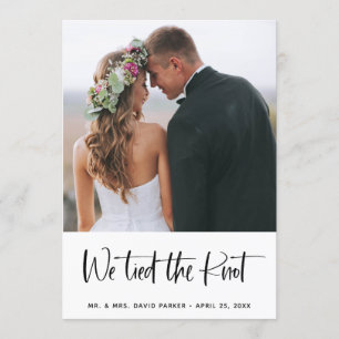 Invitación y Fiesta de Boda de The Post de moda