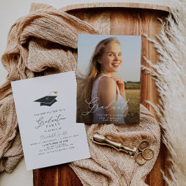 invitación y invitación de escritura blanca