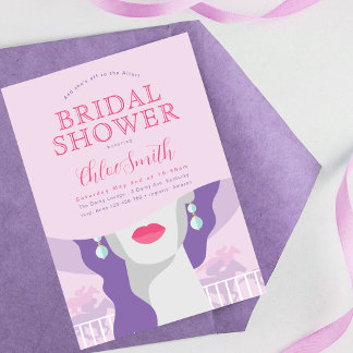 Invitación Y se fue al altar, Derby Bridal Shower