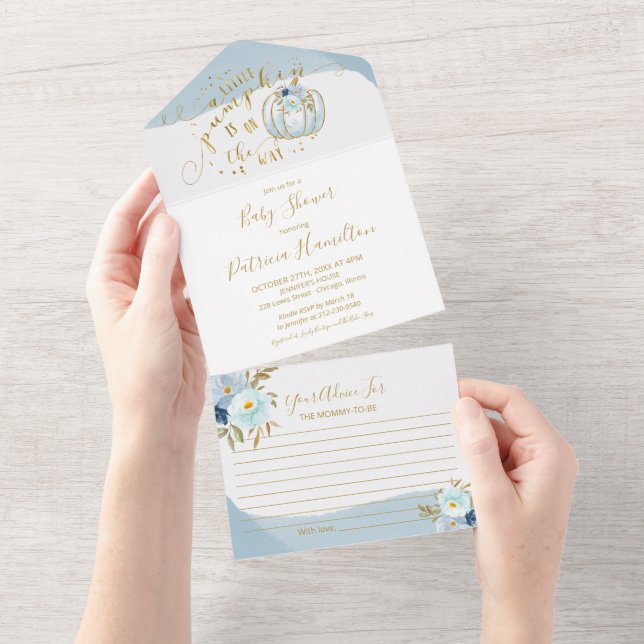 Invitación y Tarjeta de Consejos para la Fiesta de (desgarro)