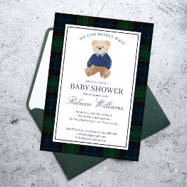 Invitación Ya podemos esperar a la clásica ducha de bebé de f