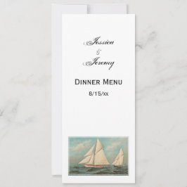 Invitación Yates Náuticos Vintage Carreras #1