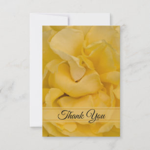 Invitación Yellow Rose Floral Flat (Llanura floral de rosa am