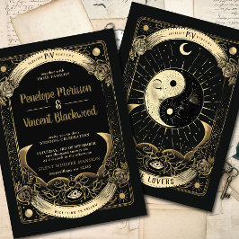 Invitación Yin Yang | Boda Tarot