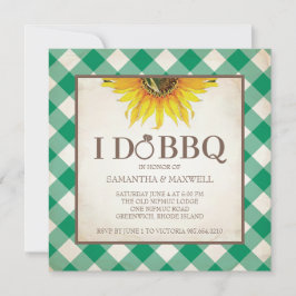 Invitación Yo hago ducha de parrilladas