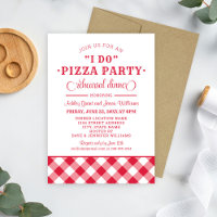 Yo hago el ensayo Fiesta Boda Rojo Pizza Cena
