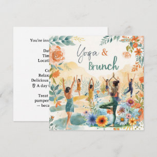 Invitación Yoga y Brunch