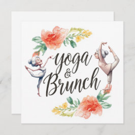 Invitación Yoga y Brunch