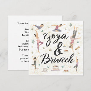 Invitación Yoga y Brunch