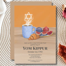 Yom Kippur romper el ayuno: Café, granadas