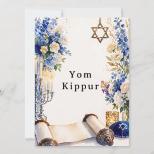 Invitación Yom Kipur judío