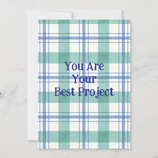 Invitación You are your best project (Anverso)