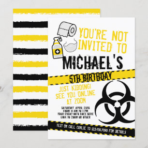 Invitación You're not invited