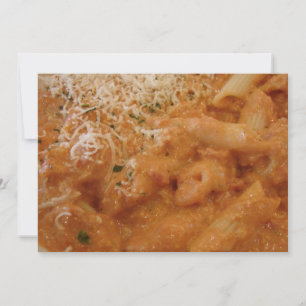 Invitación Yummy Pasta Fiesta