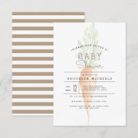 Zanahoria orgánica | Veggie | Baby Shower acuarela