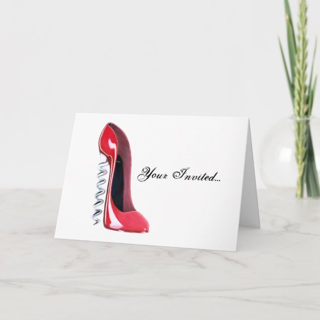 Invitación Zapato de Corkbolt (Anverso)
