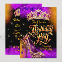 Zapato de Fiesta de Cumpleaños de la Princesa Rein