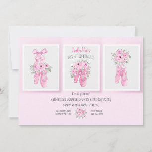 Invitación Zapatos de ballet