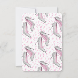 Invitación Zapatos de diamantes