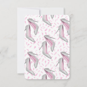 Invitación Zapatos de diamantes