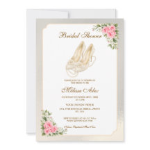 Zapatos de Tacón Alto Perlas Marfil Rosas Rosadas