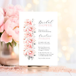Invitación ZAPATURA Rubor Pink BRIDAL