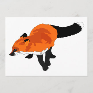 Invitación Zorro Sly