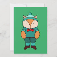 Zorro verde lindo