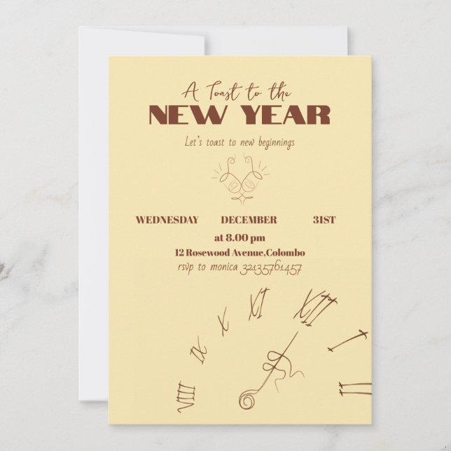 Invitaciones (Anverso)