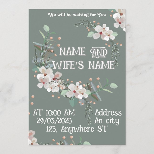 Invitaciones (Anverso)