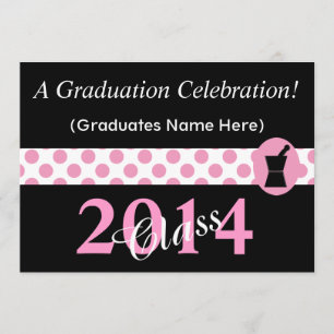 Invitaciones 2014 de la graduación del