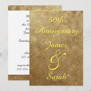 Invitaciones a 50 años de boda