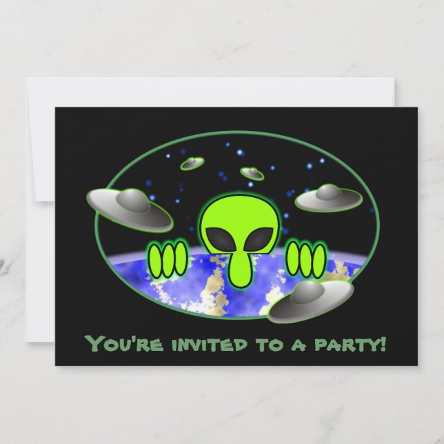 Invitaciones a Alien Kilroy (Anverso)